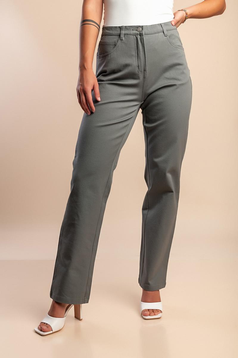 Plus size cotton pants