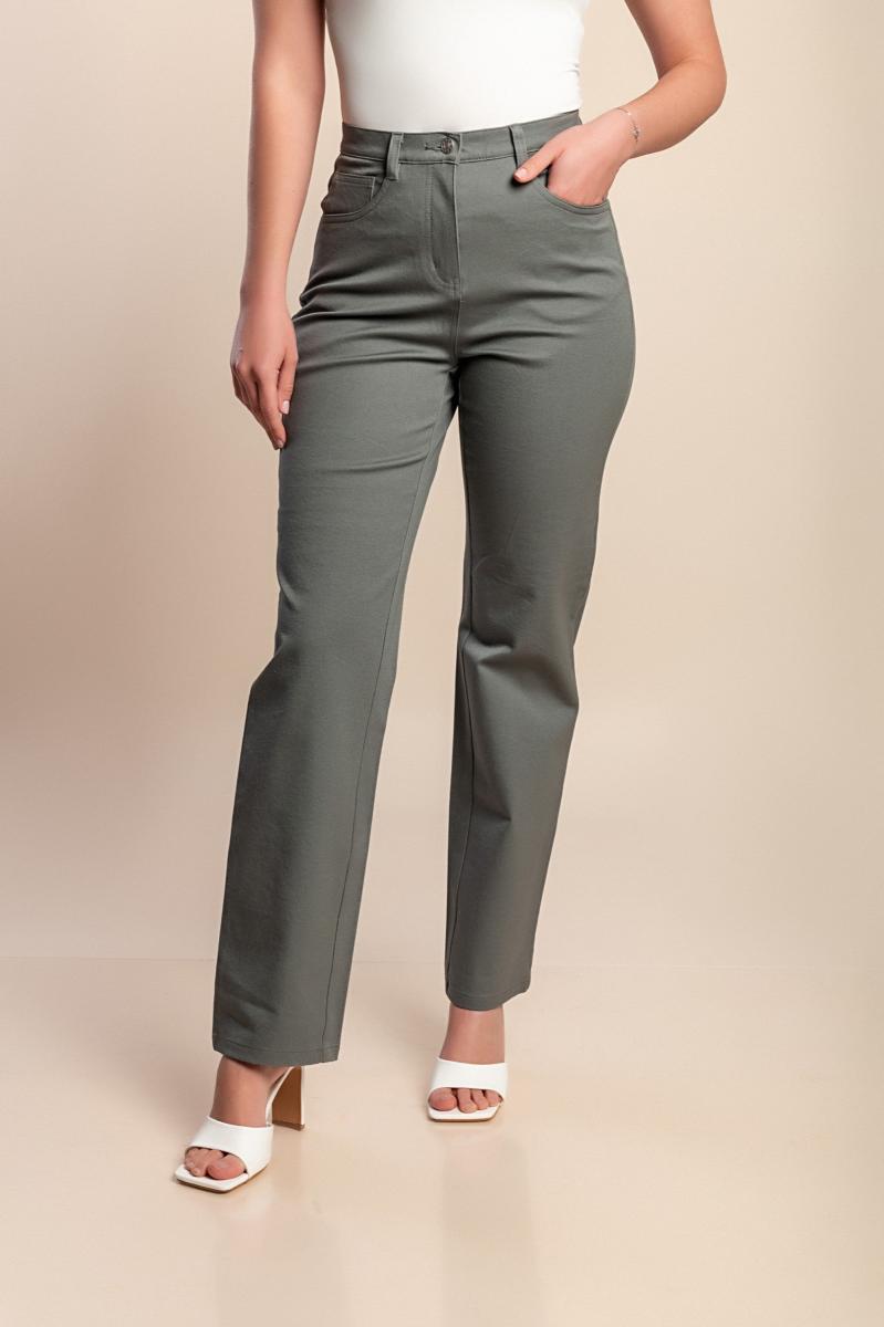 Plus size cotton pants
