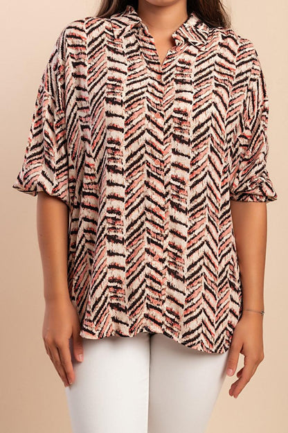 Printed blouse