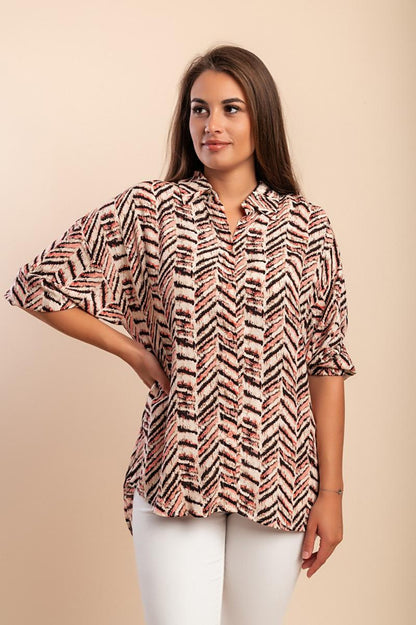 Printed blouse