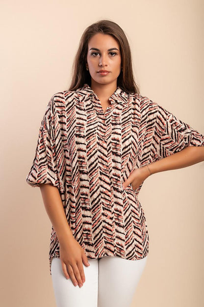 Printed blouse