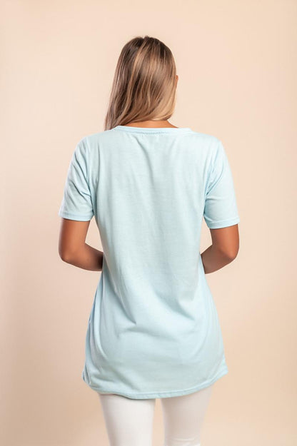 T-shirt con taschino