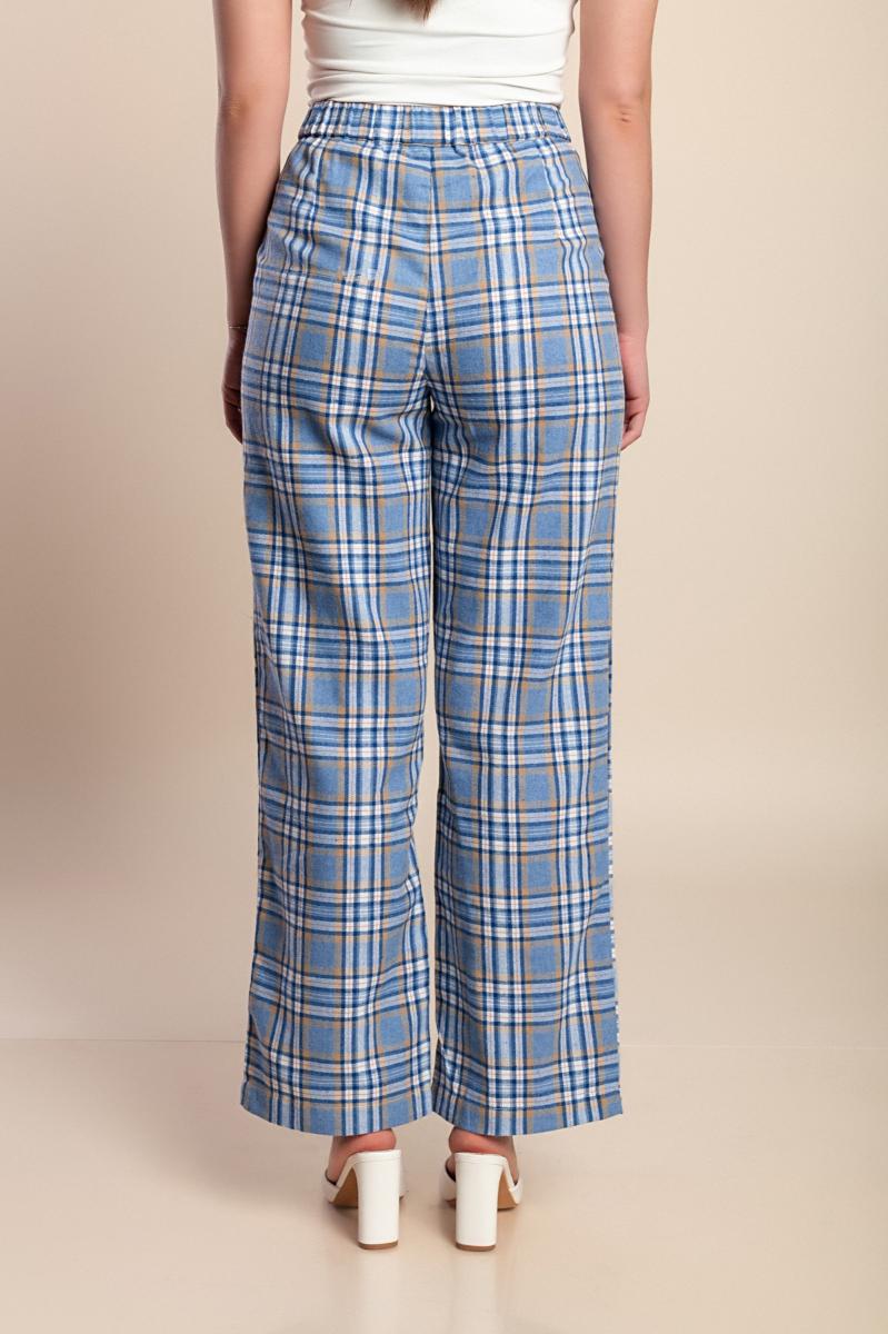 Pantaloni lunghi a quadretti