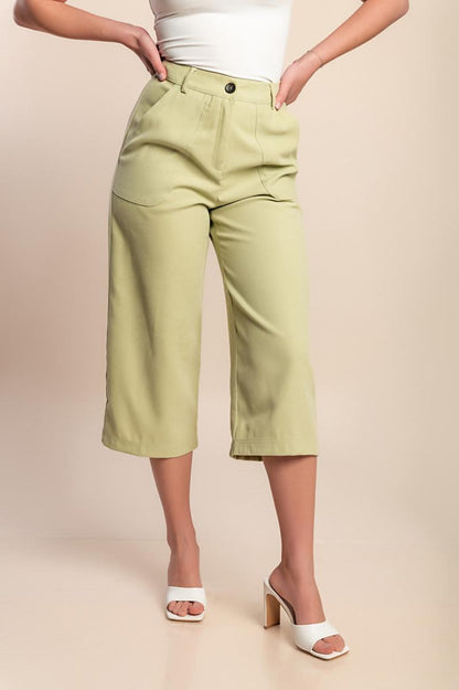 Spodnie capri plus size