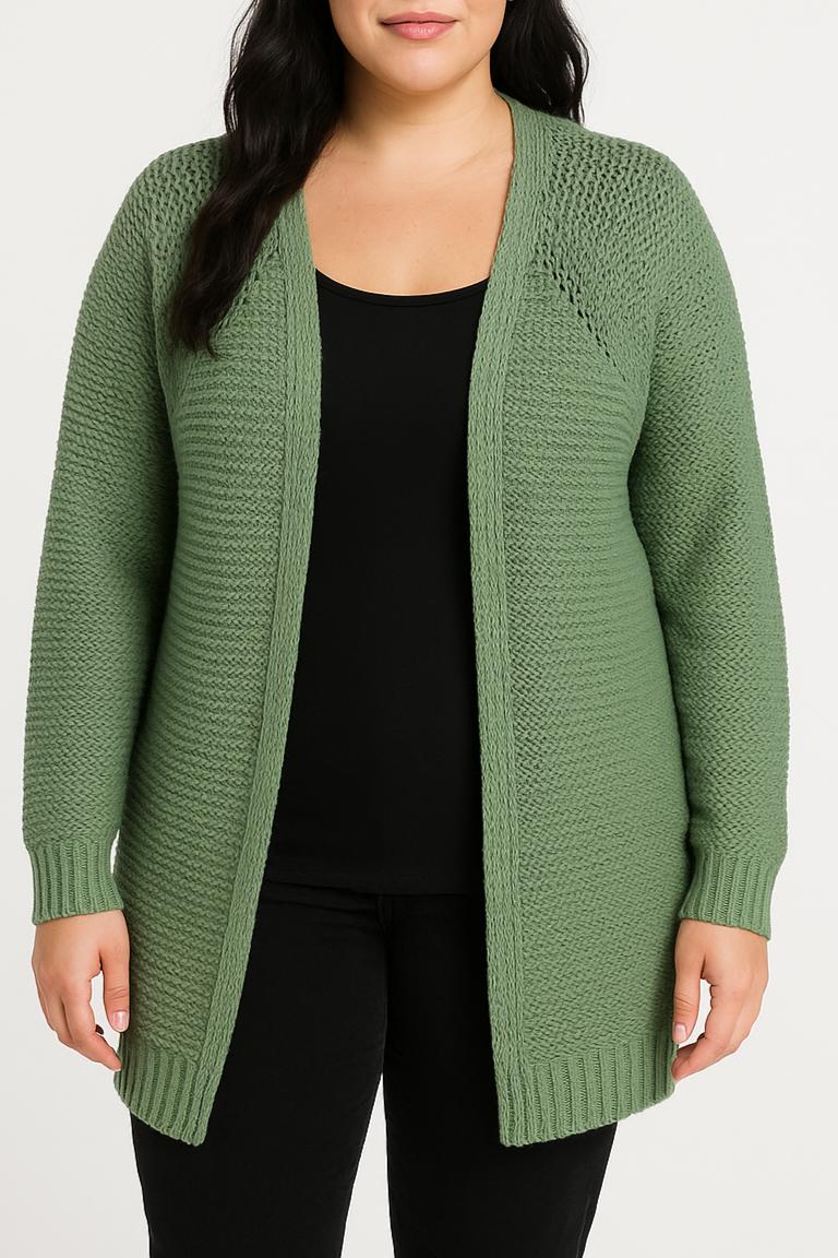 Plus size cardigan