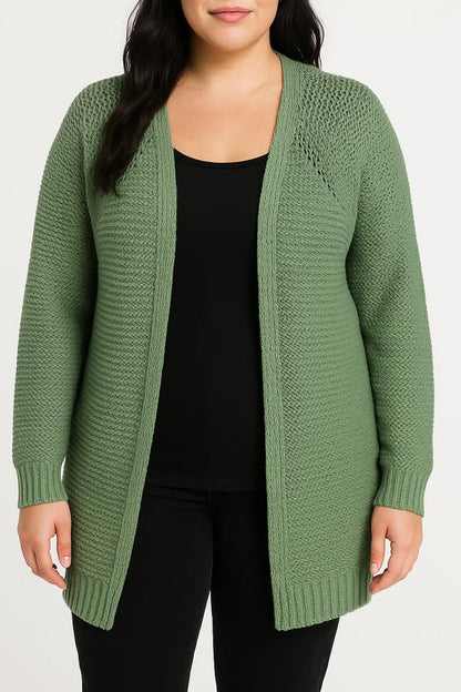 Plus size cardigan