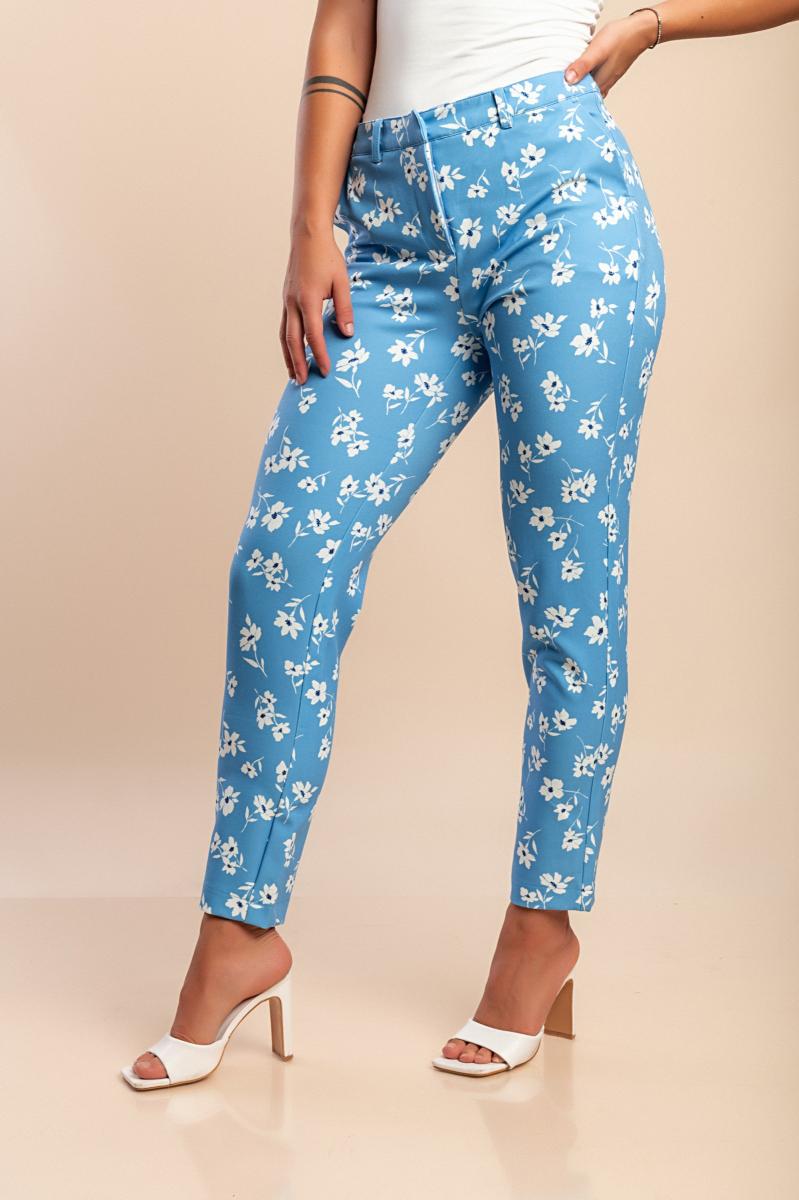 Hose mit Blumenprint