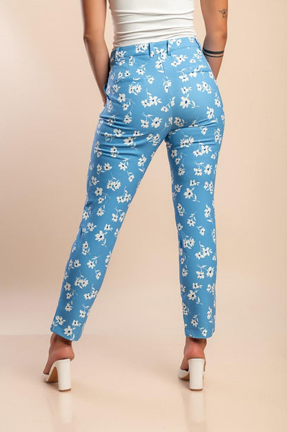 Hose mit Blumenprint