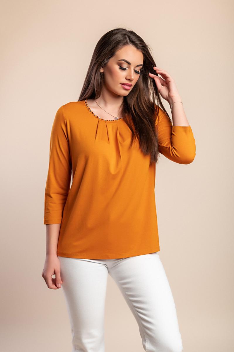 Plus size 3/4-es ujjú felső