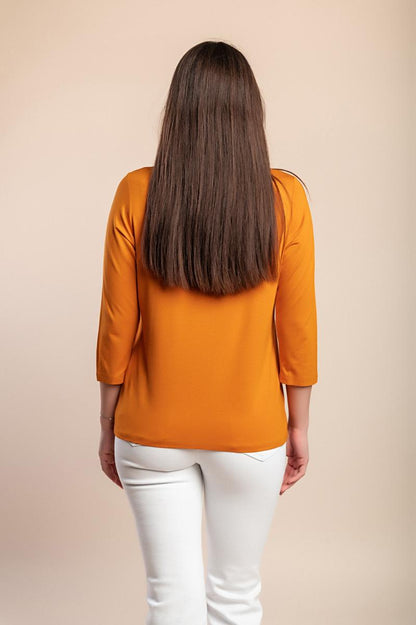 Plus size 3/4-es ujjú felső