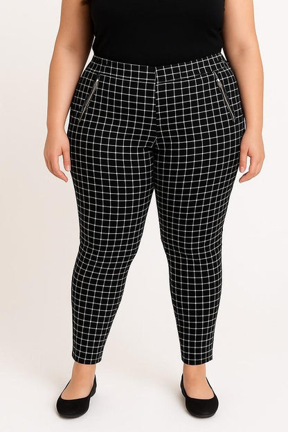 Pantaloni eleganți pentru mărimi mari