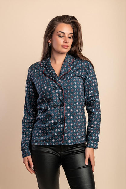 Printed blouse