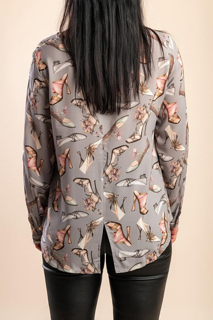 Printed blouse