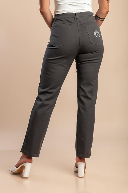 Plus size cotton pants