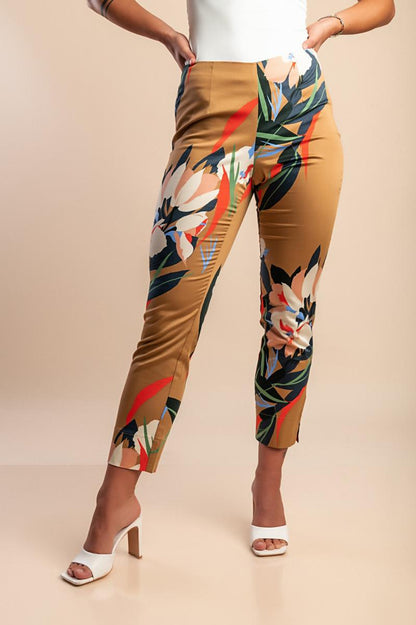 Elegant printed pants