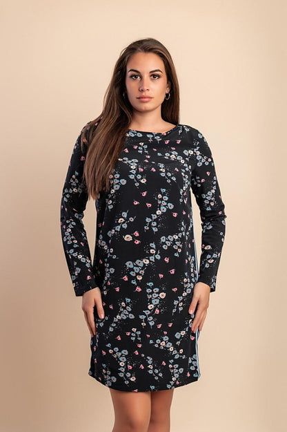 Minikleid mit Blumenprint