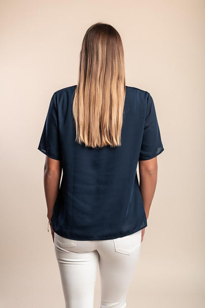 T-shirt z okrągłym dekoltem