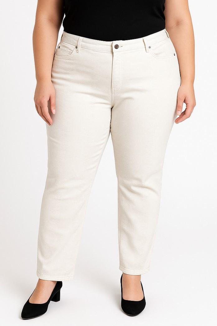Pantaloni di cotone taglie forti