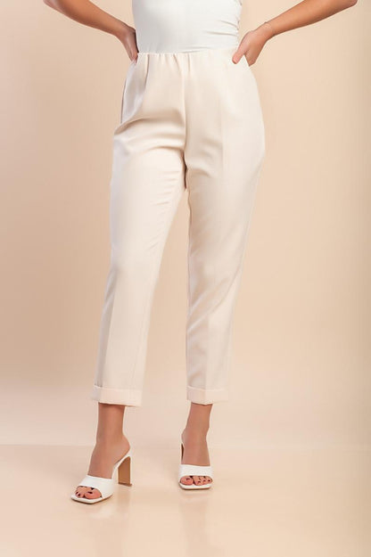 Plus size elegant pants