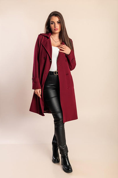 Trenci elegant cu nasturi