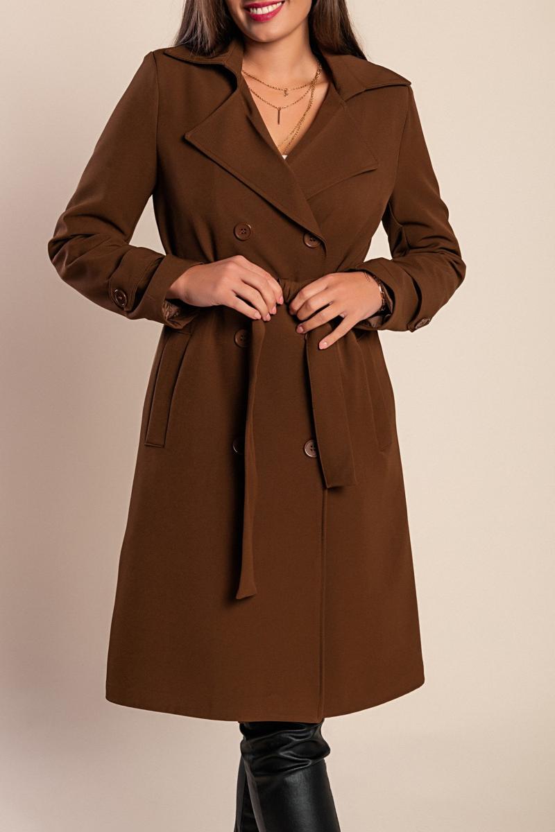 Eleganter Trenchcoat mit Knöpfen
