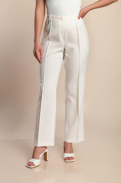 Plus size elegant trousers