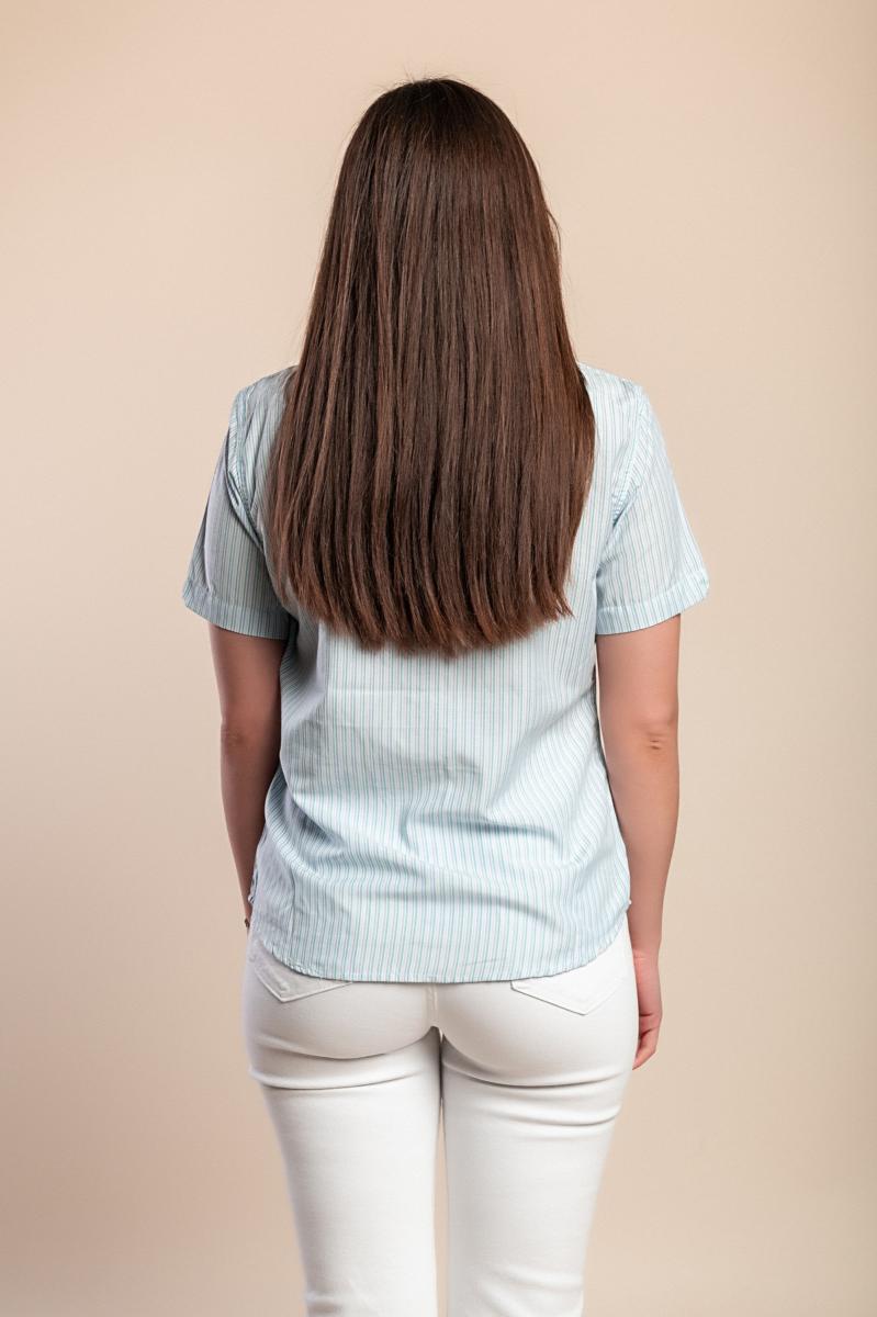 Shirt with checked print