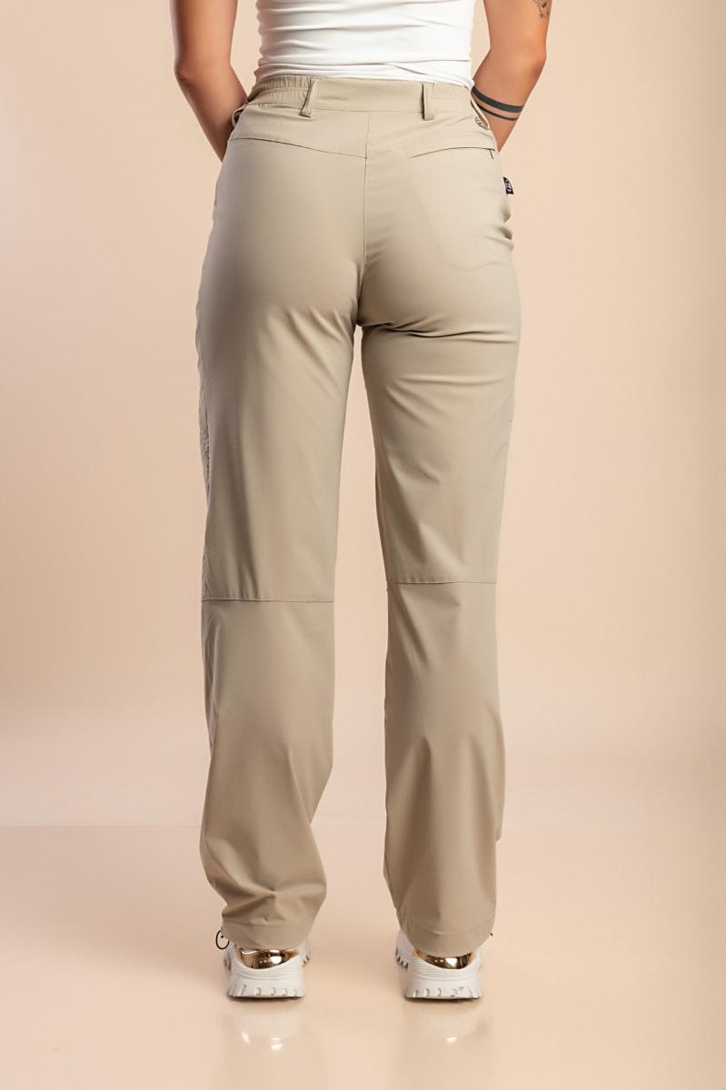 Spodnie plus size z elastycznym pasem