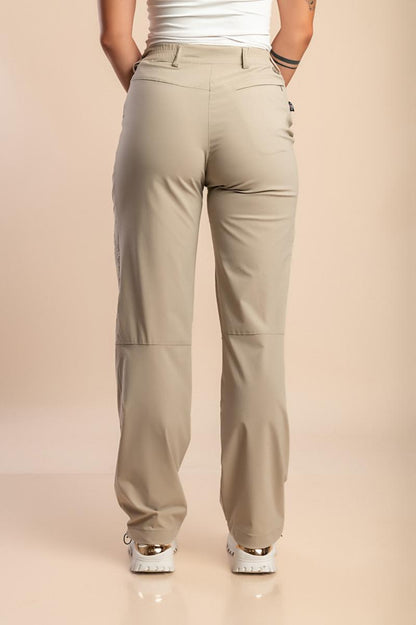 Spodnie plus size z elastycznym pasem