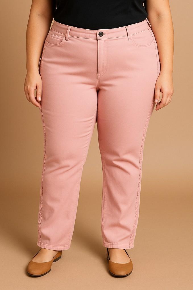 Plus size cotton pants
