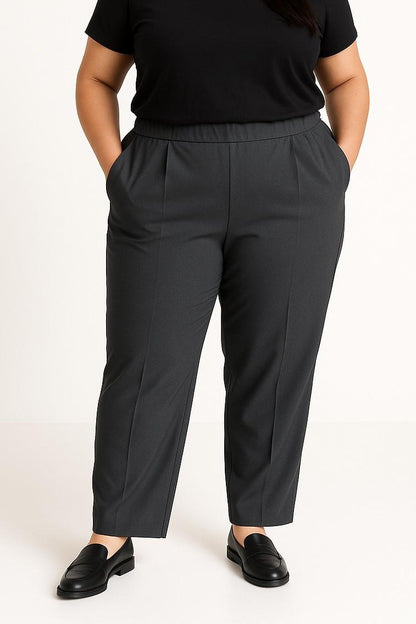 Plus size elegant trousers