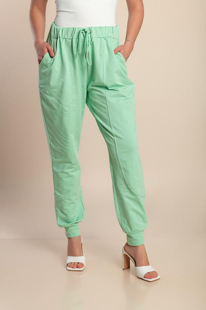 Plus size cotton pants