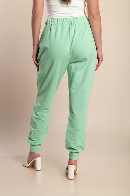 Plus size cotton pants