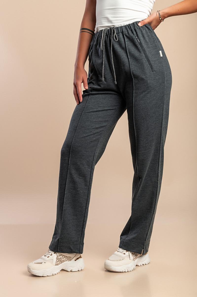 Bawełniane spodnie plus size