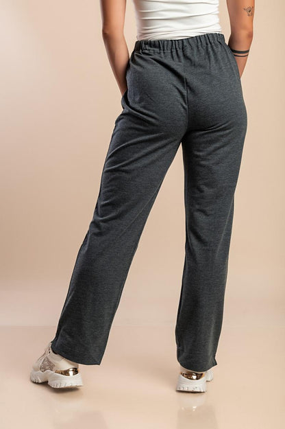Bawełniane spodnie plus size