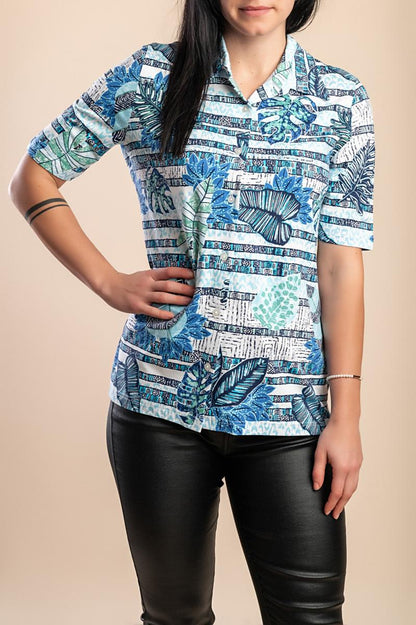 Plus size printed t-shirt