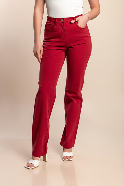 Lange Hose aus Baumwolle