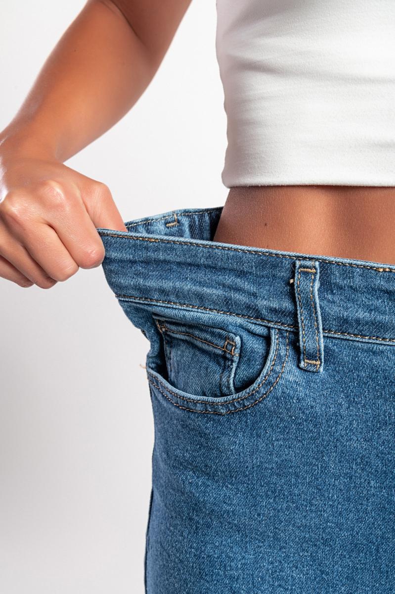 Luxe jeans Super stretchy high waist wide leg jeans