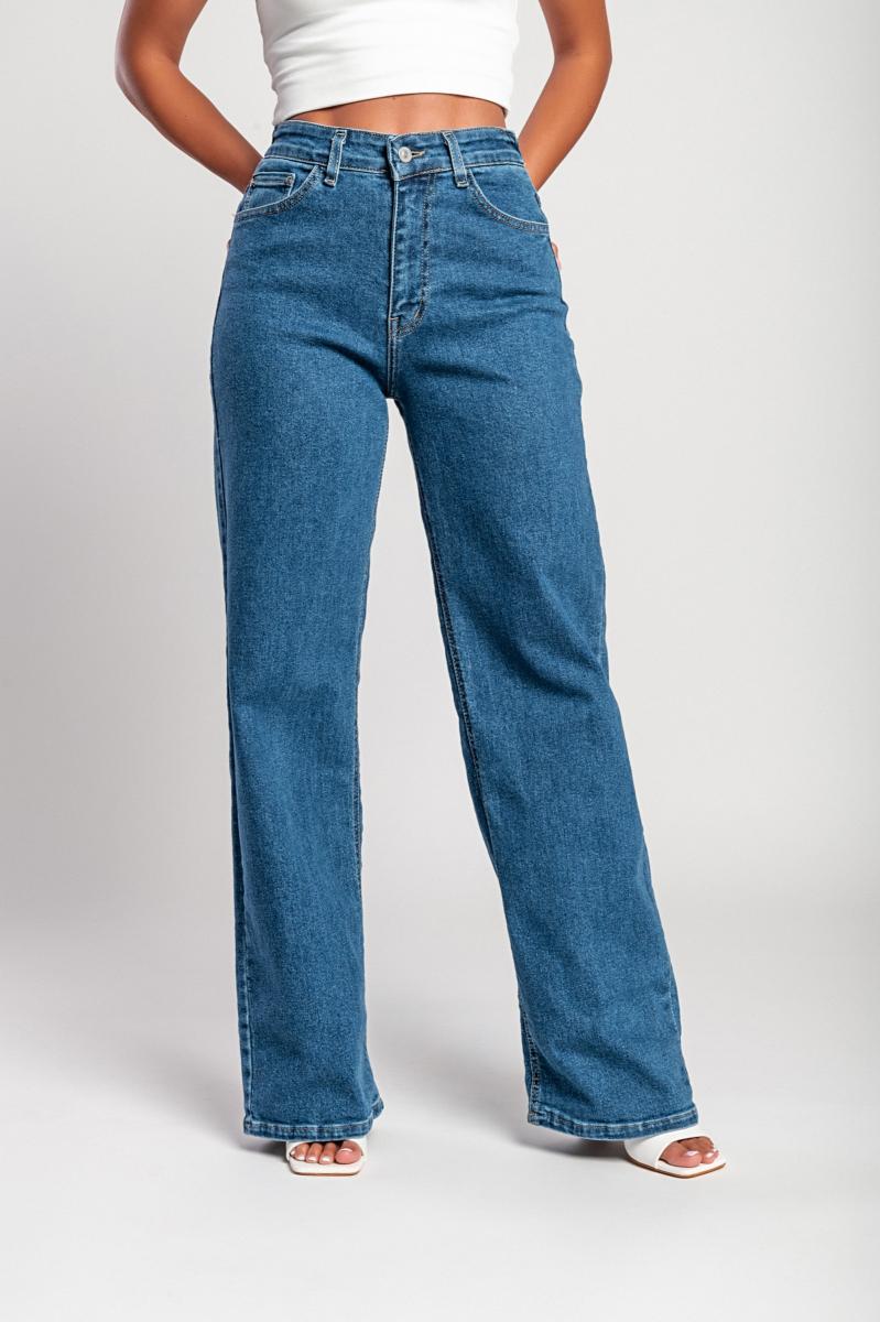 Luxe jeans Super stretchy high waist wide leg jeans