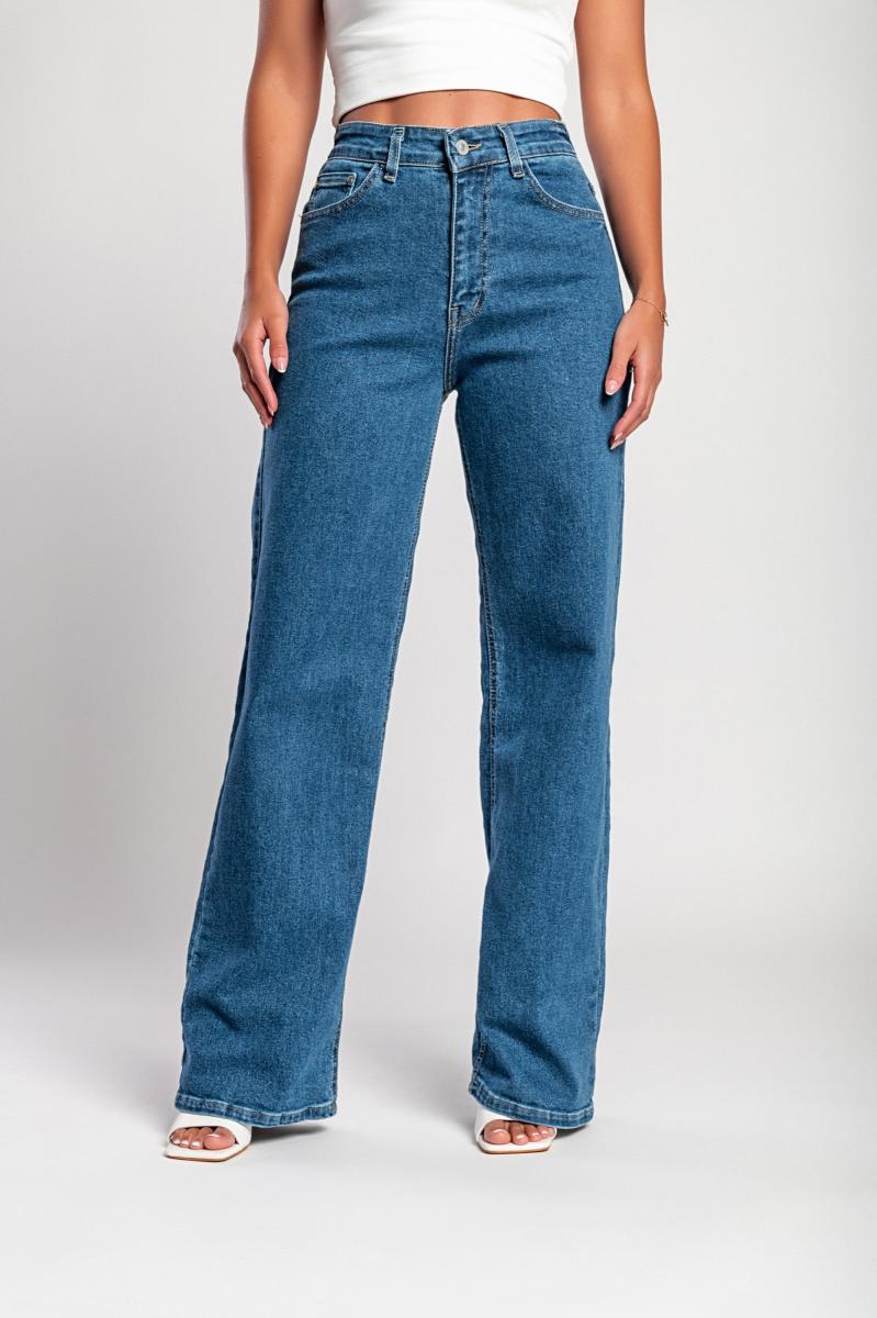 Luxe jeans Super stretchy high waist wide leg jeans