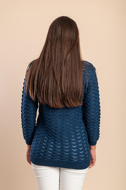 Pullover mit V-Ausschnitt