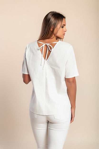 Blusa de manga curta