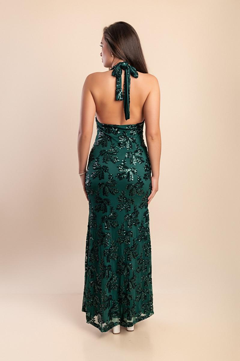 Maxikleid mit Pailletten
