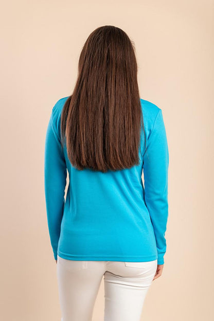 Top in cotone con stampa