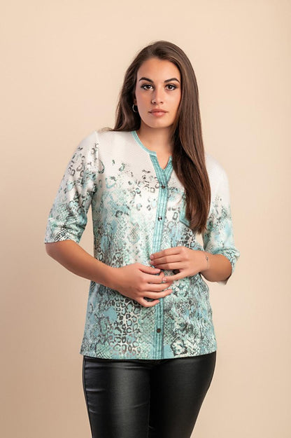 Printed blouse