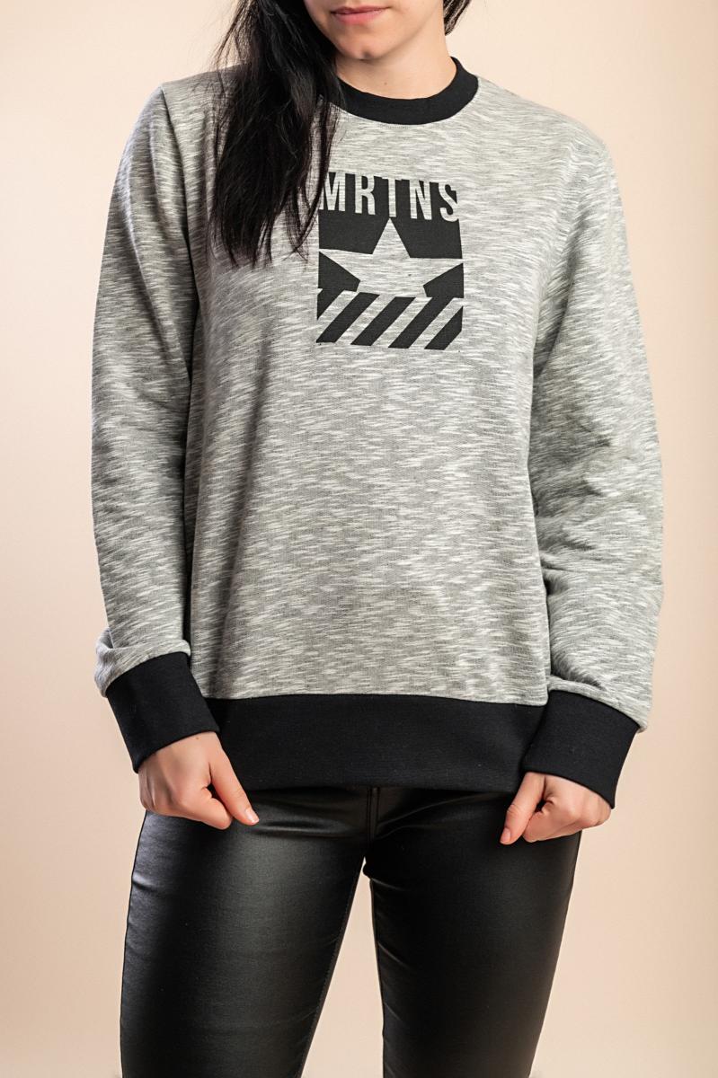 Katoenen sweatshirt met print