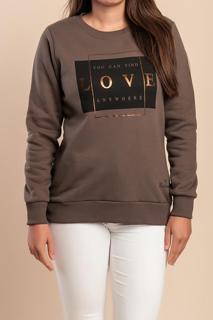Printed sweatshirt
