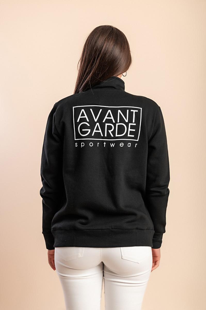 Cotton zip-up jacket