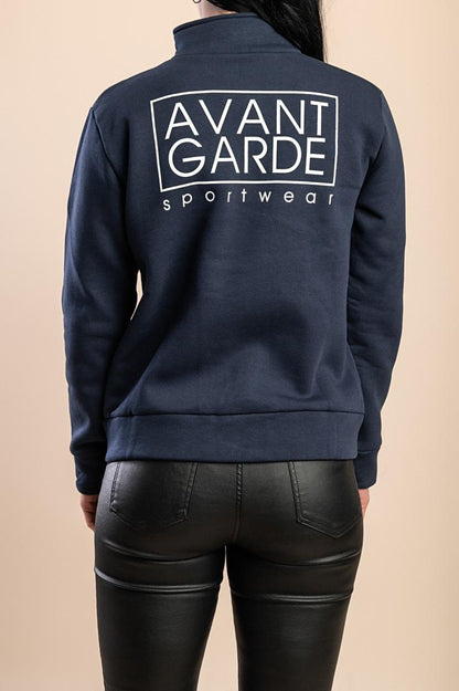 Cotton zip-up jacket