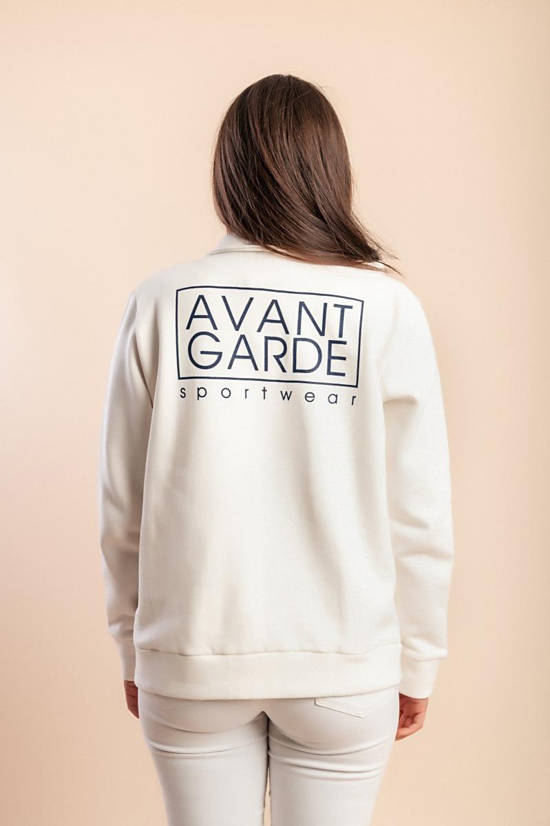 Chaqueta de algodón con cremallera